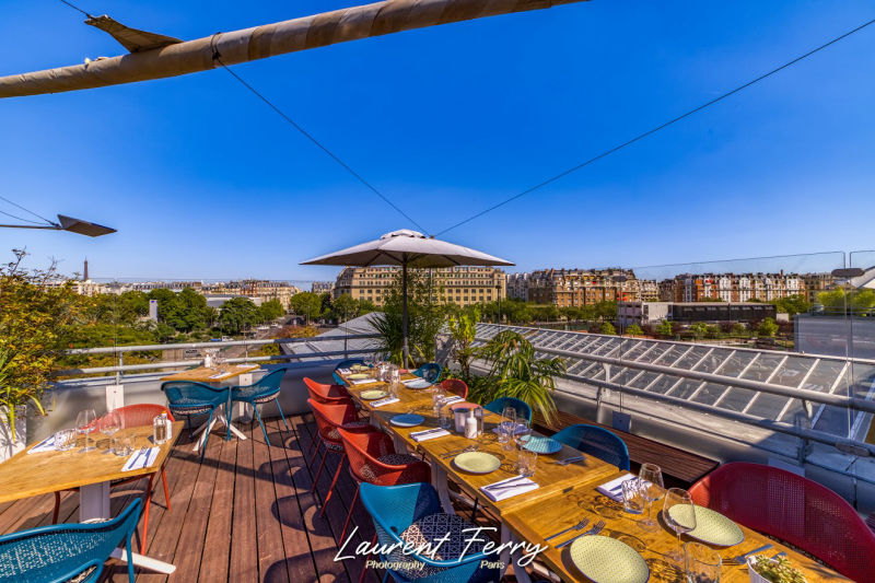 PARIS HOTEL PISCINE MOLITOR ROOFTOP LAURENT FERRY PHOTOGRAPHY PARIS PHOTOGRAPHE IMMOBILIER